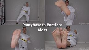 Karate Kick Beat Down Feet JOI
