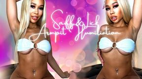 Sniff & Lick Armpit Humiliation JOI
