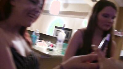 Horny Babes Get Crazy On A Bachelorette Party