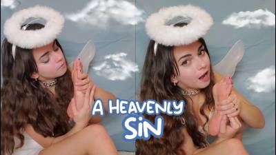 Sinful Self Worship with a Naughty Angel: Licking Feet