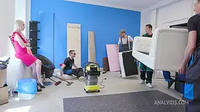 Lady On The Move 7on1, Anal Fisting, Dap, Gapes, Buttrose, Shower, Cum In Mouth, Swallow Gio2517 - Rebel Rhyder