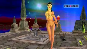 Curvy Indian Teen Dances into Temptation in Sensual 3D Hentai Dream