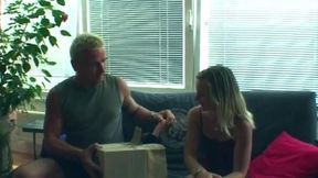 Mature Blonde's Gaping Ass Stretched Wide Dripping Sloppy