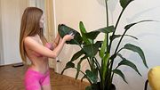 Horny stepsister decided to surprise stepbrother 😛