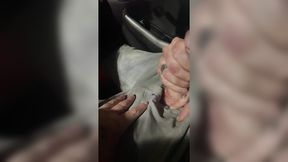 My artist dude orgasm for me in a parking lot