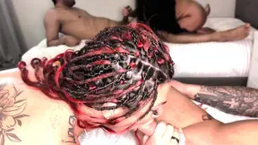 Sexy milf and girl enjoy a wild foursome with double creampie
