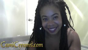 Grool Creamy Panty Hairy Pink Pussy Cute Ebony Bbw - Cami Creams