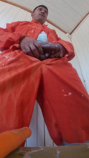 Unforgettable moment from &quot;Real Construction Worker Gets Dirty: Sweaty Overalls, Rough Tools &amp; Solo Release (15 Min HD&quot;