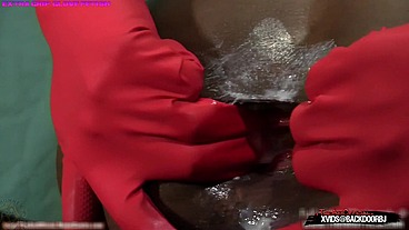 Glove Fetish twink goes deep in his gaping fuck hole with a monster cock and bunch of toys (Trailer full vid 80 mins ) Ass Monkey - Trailer