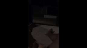 Waiting for the naughty girl to pass