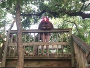 Saggy Tit Teen Fucks BBC in Public & Masturbates Risky Solo - BustySeaWitch