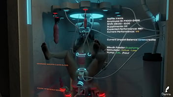 Futanari dick sucker milking machine