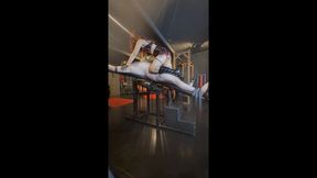 HARD BALLBUSTING & CBT THEN SORE SUB IS MILKED DRY!