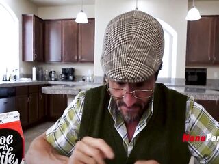 Old Dude Asks His Step Grandson For Aid Pleasuring His GILF WIFE (POV)