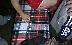 Pt 1 young blonde busty dogging wife