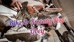 Bike and Sweaty Feet. Obey