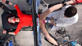 Cherry Winters embarrassing orgasms at the gynecologist