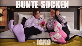 Bunte Socken Igno (kleine Version)