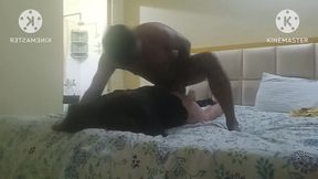 Desi Tamil Cuck Lost a Bet, Stranger Oils My Big Black Ass for Anal Fuck in Doggy