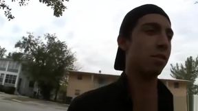 2 guys from the street have public gay sex