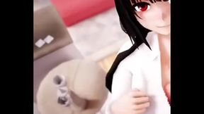 Kurumi - Shirt Boobjob