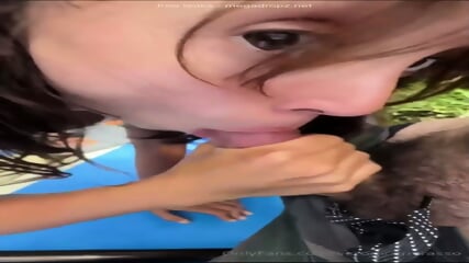 Veronica Perasso's Outdoor BJ On The Lake