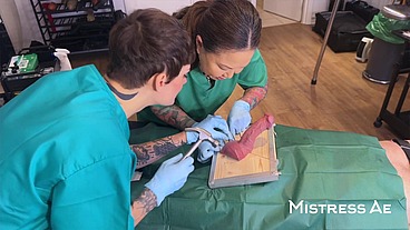 Extreme Medical CBT with Madame Li Ying and our pain slut