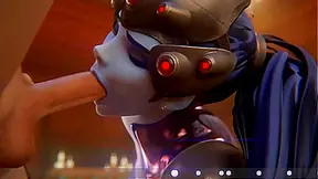 Sultry Hentai Blowjobs Starring Steamy Overwatch FF Chars