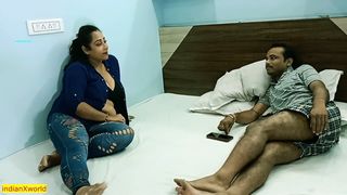 Indian husband shared his hot wife with friend for Fucking one night Rs.7000 !!