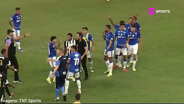 CRUZEIRO X ATL&Eacute_TICO-MG AO SOM DE LINKIN PARK