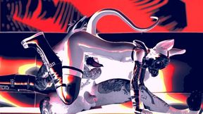 Yiffing Furrys // Cat And Wolf On The Roof // By Donutknot