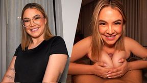 Student Fulfills Fantasy With His Busty Teacher After Private Lessons - Daniela Gomez & Angel Cruz