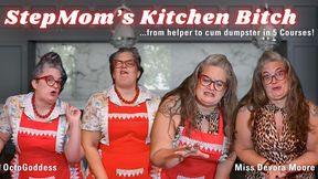 StepMoms Kitchen Bitch: From Helpful StepSon to Gay Cum Dumpster in Just Five Courses Femdom Dinner Party Bundle POV