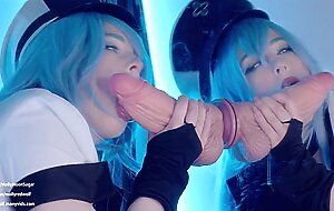 General Esdeath takes on a huge cock - MollyRedWolf