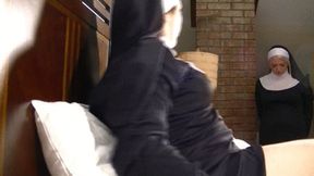 Nun Gabrielle breastfeeding Isa (HD)