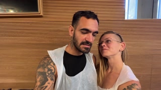 Sammmnextdoor - Date Night #07 - From pizza to dick, she likes eating in Italy (cute nerd giving bj)