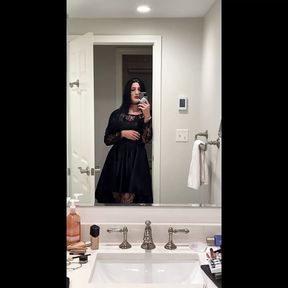 Gothic Crossdresser on Halloween