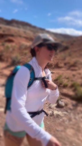 Flashing Tits in Wild Kyrgyzstan Mountains - Bold, Topless, and Raw Adventure