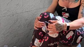 My Femdom marriage - foot care