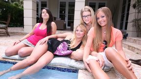 Lexi Kartel and Skyler are enjoying licking pussies with love