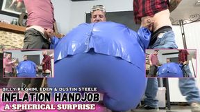 Science Gone Spherical: The Inflation Experiment - Dustin Steele, Billy Pilgrim & Eden 1080 HD