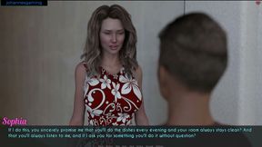 AWAM - going shopping and let Dylan see my boobs