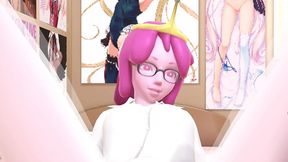 princess bubblegum and marceline the vampire double dildo adventure time