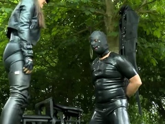 Big assed anal booty fetish slut toyed deep in her ass