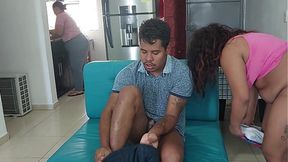 My stepsister enjoys our daily sex