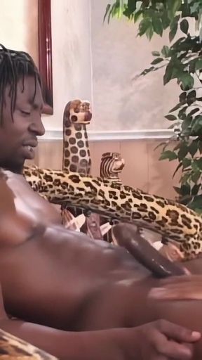 Black Hole Swallowing Massive Black Meat