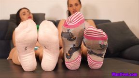 Hot Smelly Sock Peeling - 4K MP4