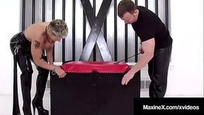 Crazy Asian MaxineX Bound &amp_ Fucked By Goddess Heather &amp_ Cock