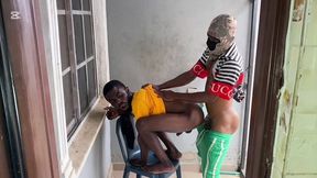 My Stepbrother's Friend Came to Visit and I Tie Him Down with My Creamy Pussy