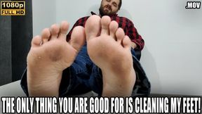 KingMarti: The Only Thing You Are Good For Is Cleaning My Feet - Full HD 1080p - MOV
